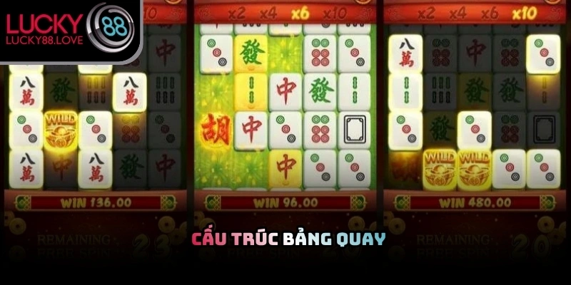 Màn hình Đường Mạt Chược 2 được thiết kế giống phiên bản game cổ điển