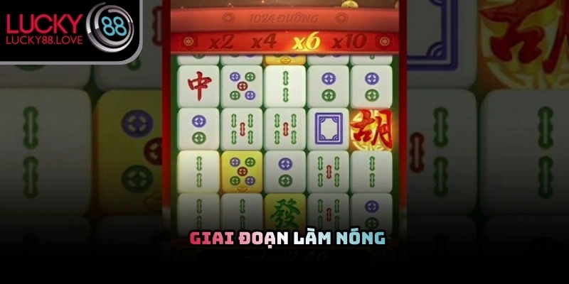 Thành viên thực hiện cài đặt mức cược thấp để kiểm tra nhịp điệu bàn quay