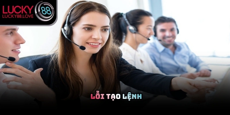 Nhân viên hỗ trợ khách hàng giải đáp thắc mắc về các lỗi giao dịch phát sinh